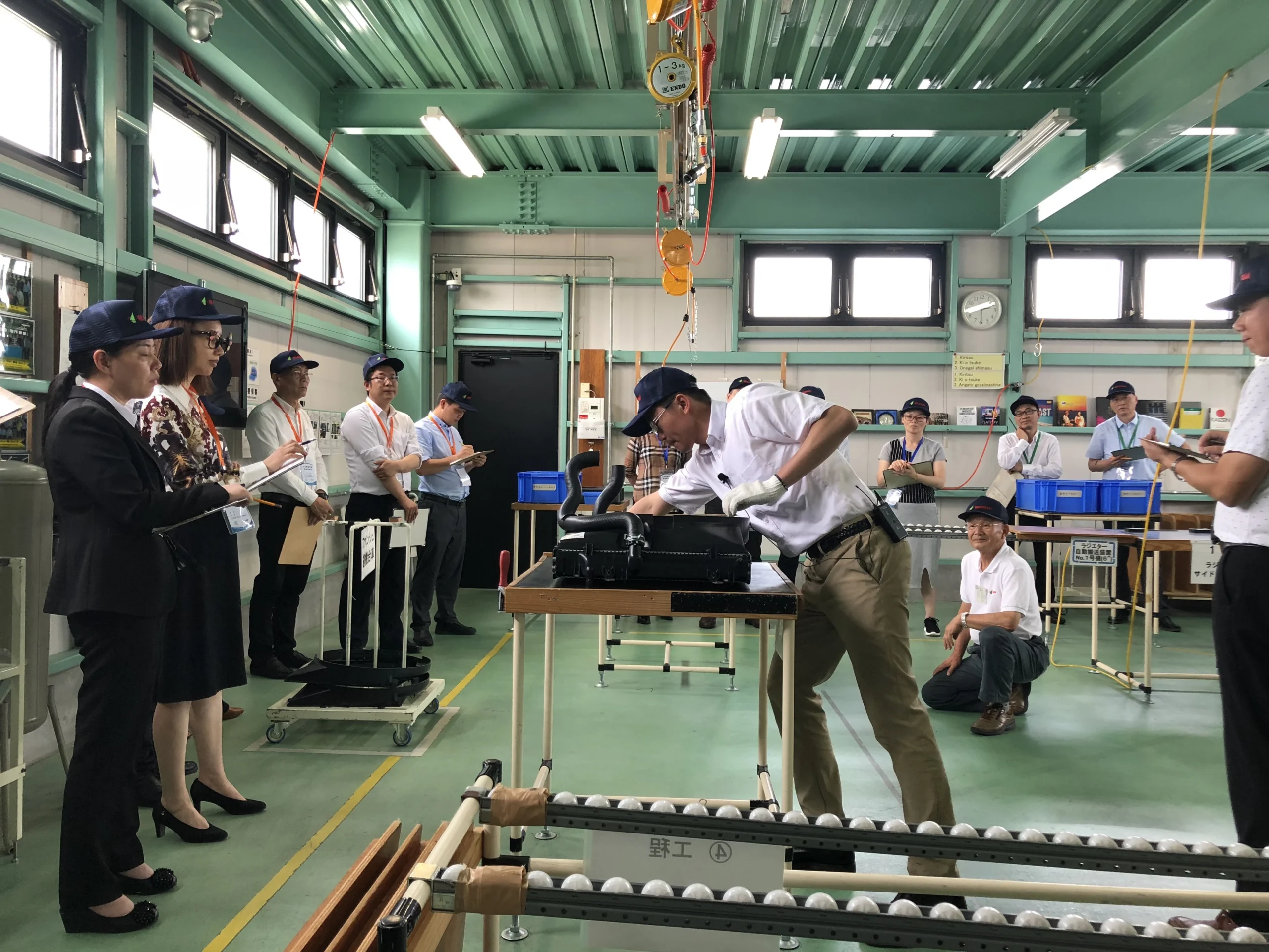 実習生研修の様子