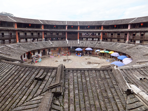 世界遺産に登録されている福建土楼